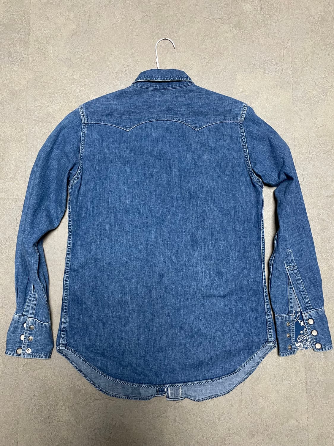 Orslow 오어슬로우 웨스턴 데님 셔츠 상품이미지3