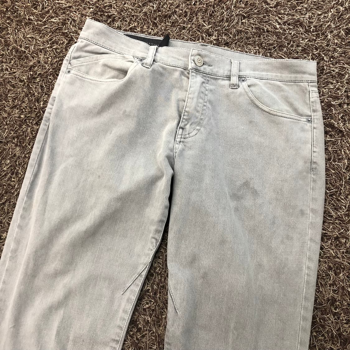 아르마니 익스체인지 그레이 데님 팬츠 상품이미지3