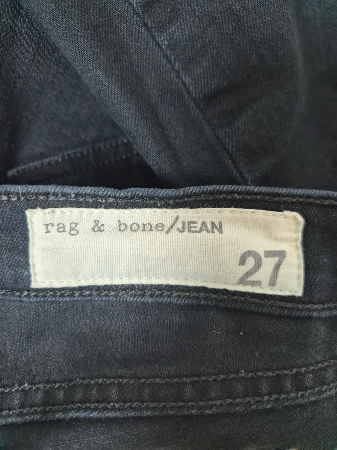 랙앤본 블랙 데님 27사이즈 P-48 상품이미지4