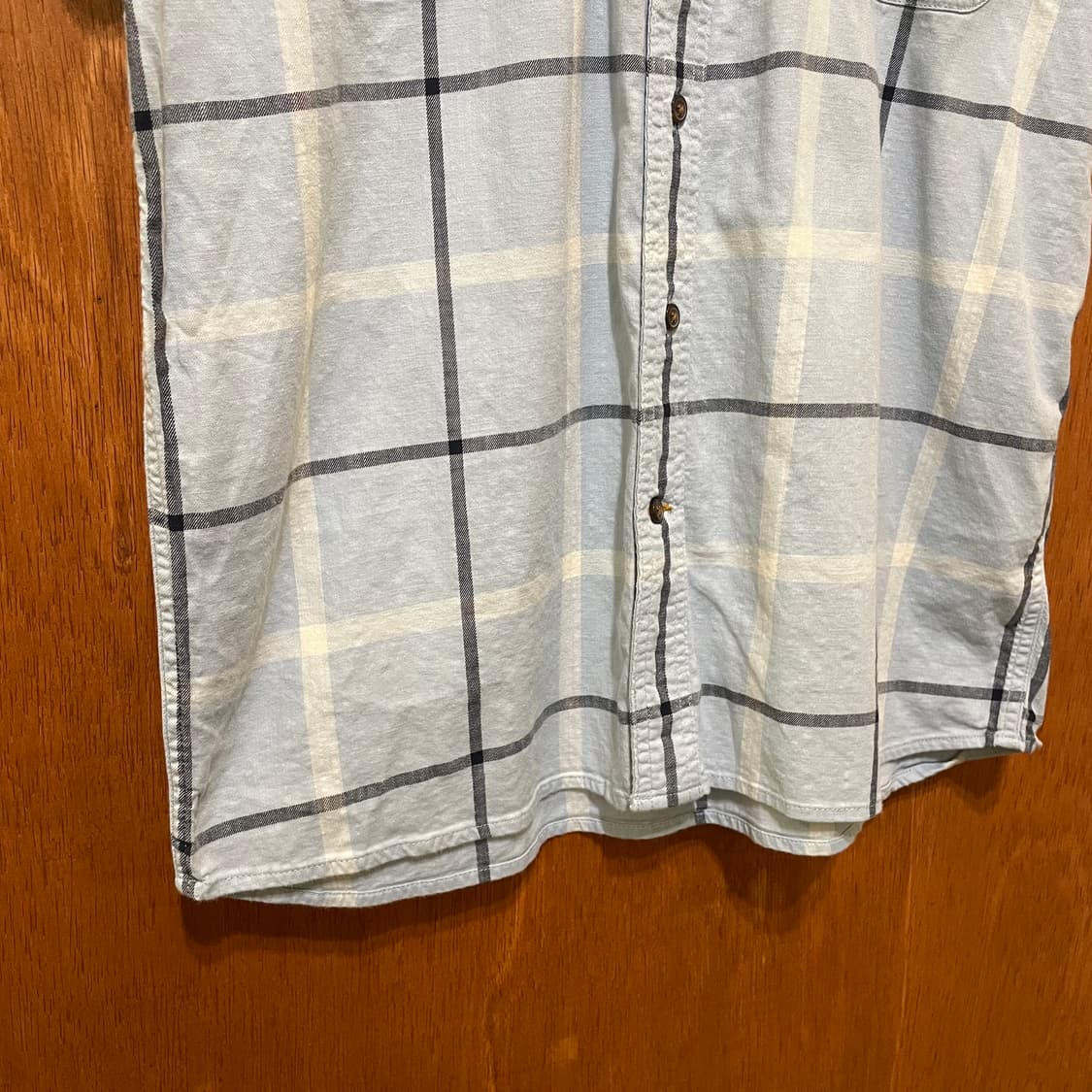 (M) Charhartt 칼하트 체크 반팔 셔츠 릴렉스드핏 상품이미지3