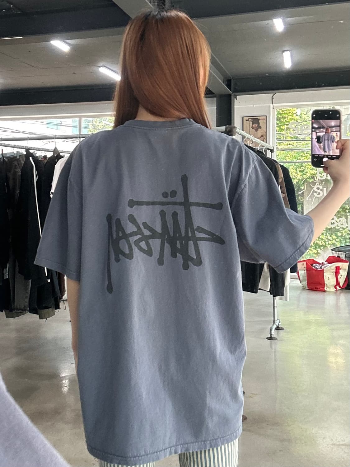 스투시 피그먼트 다이드 반팔티 인디고 상품이미지1