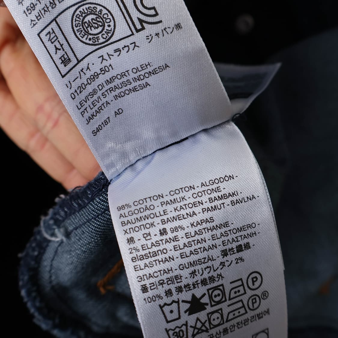 55/리바이스 청자켓 상품이미지6