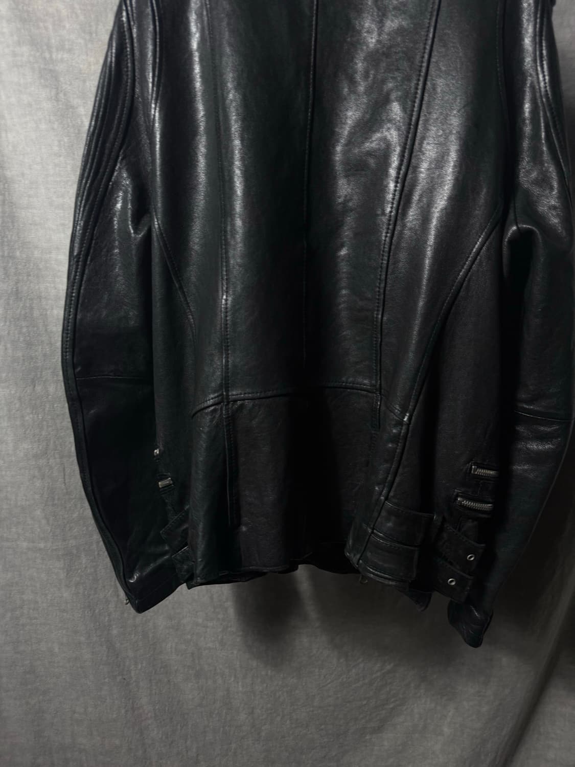 Vintage Multi Buckle Riders Jacket 상품이미지7