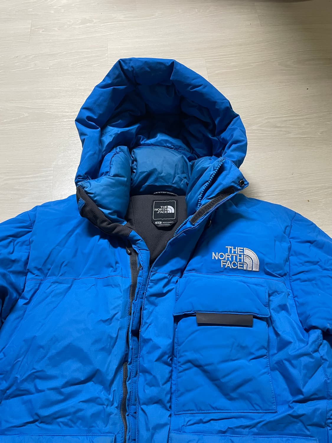 노스페이스 700 히말라야 구스다운 블루 패딩  상품이미지2