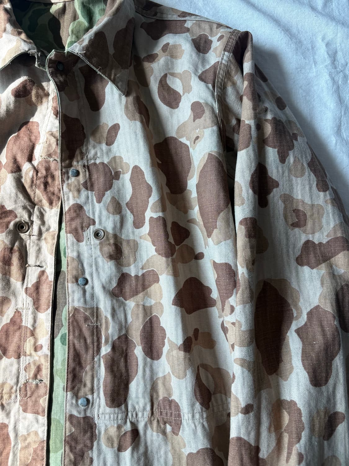 WWii USMC P-44 Frogskin Camo Jacket 상품이미지6