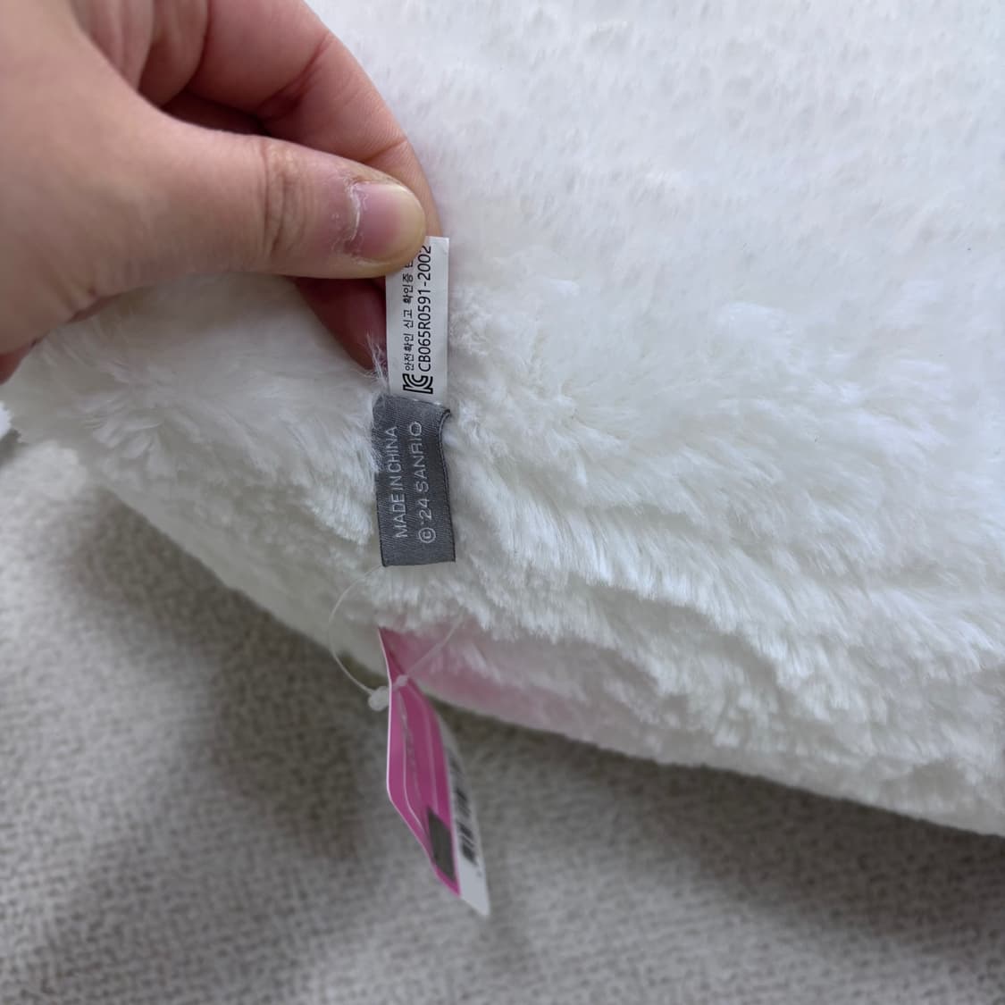 F 산리오 시나모롤 얼굴 쿠션 인형 0415E 상품이미지6