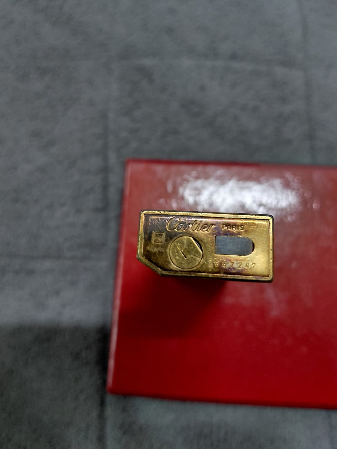 까르띠에 빈티지 금장 라이터 상품이미지4