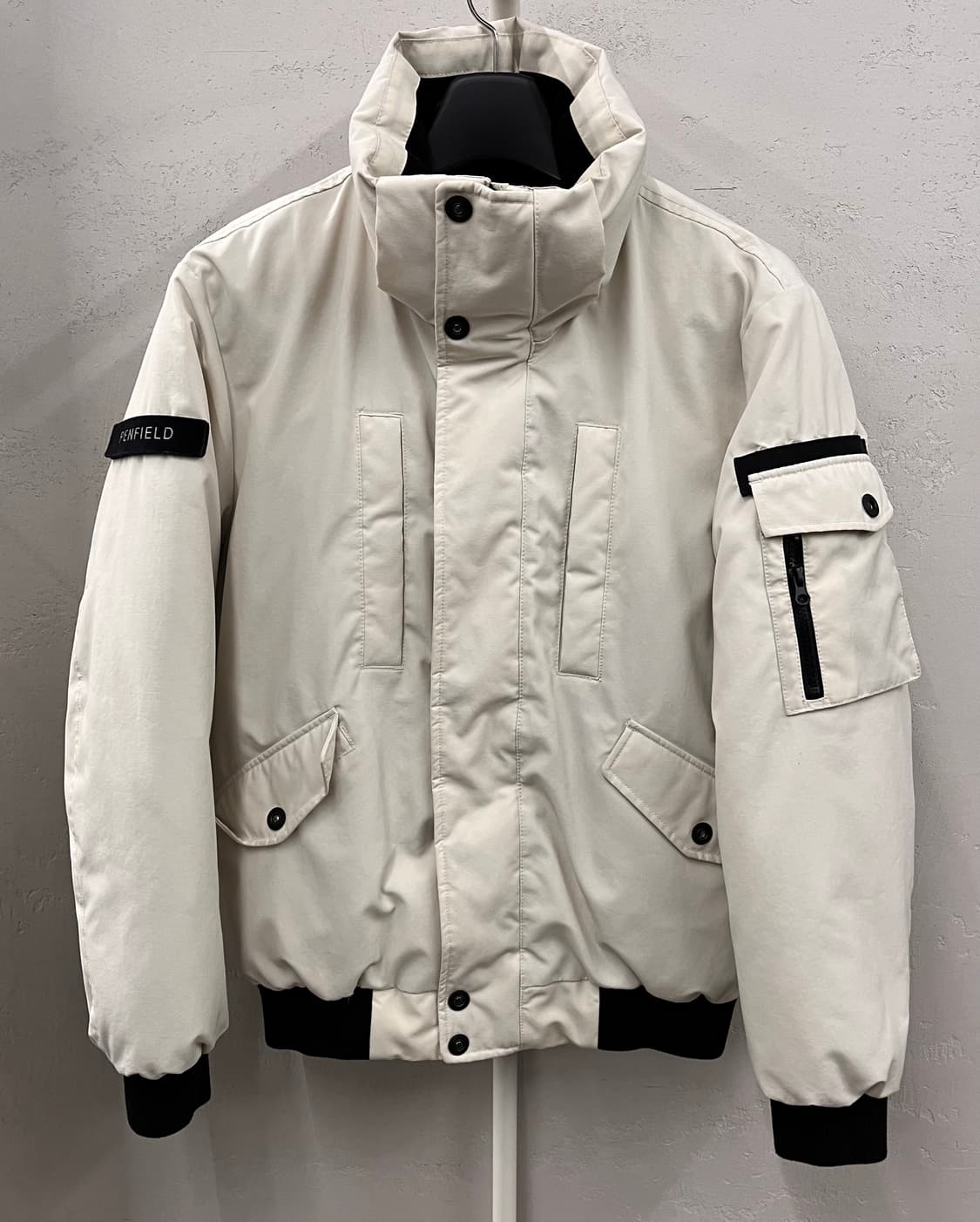 펜필드 덕다운 패딩 아이보리 L 상품이미지2