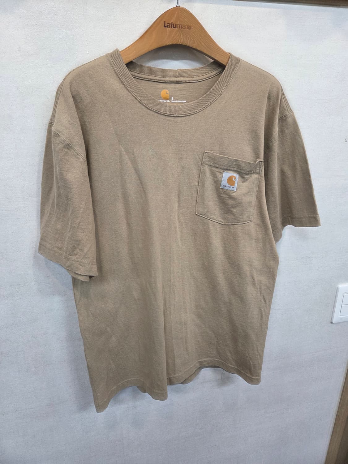 칼하트 포켓 반팔 된장 s 레귤러  상품이미지5