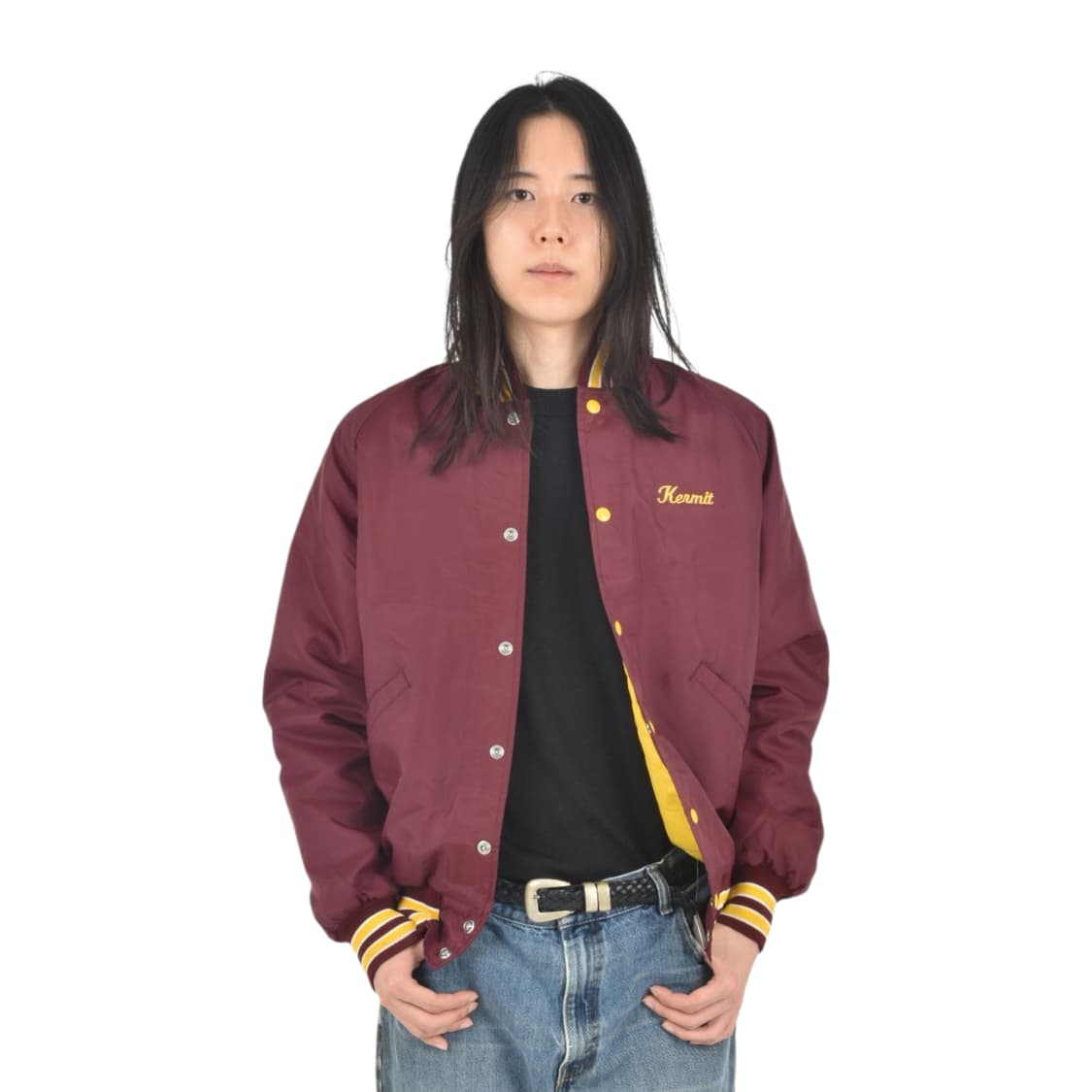 80S 버트윈 새턴 바시티자켓 XL N0651 상품이미지2