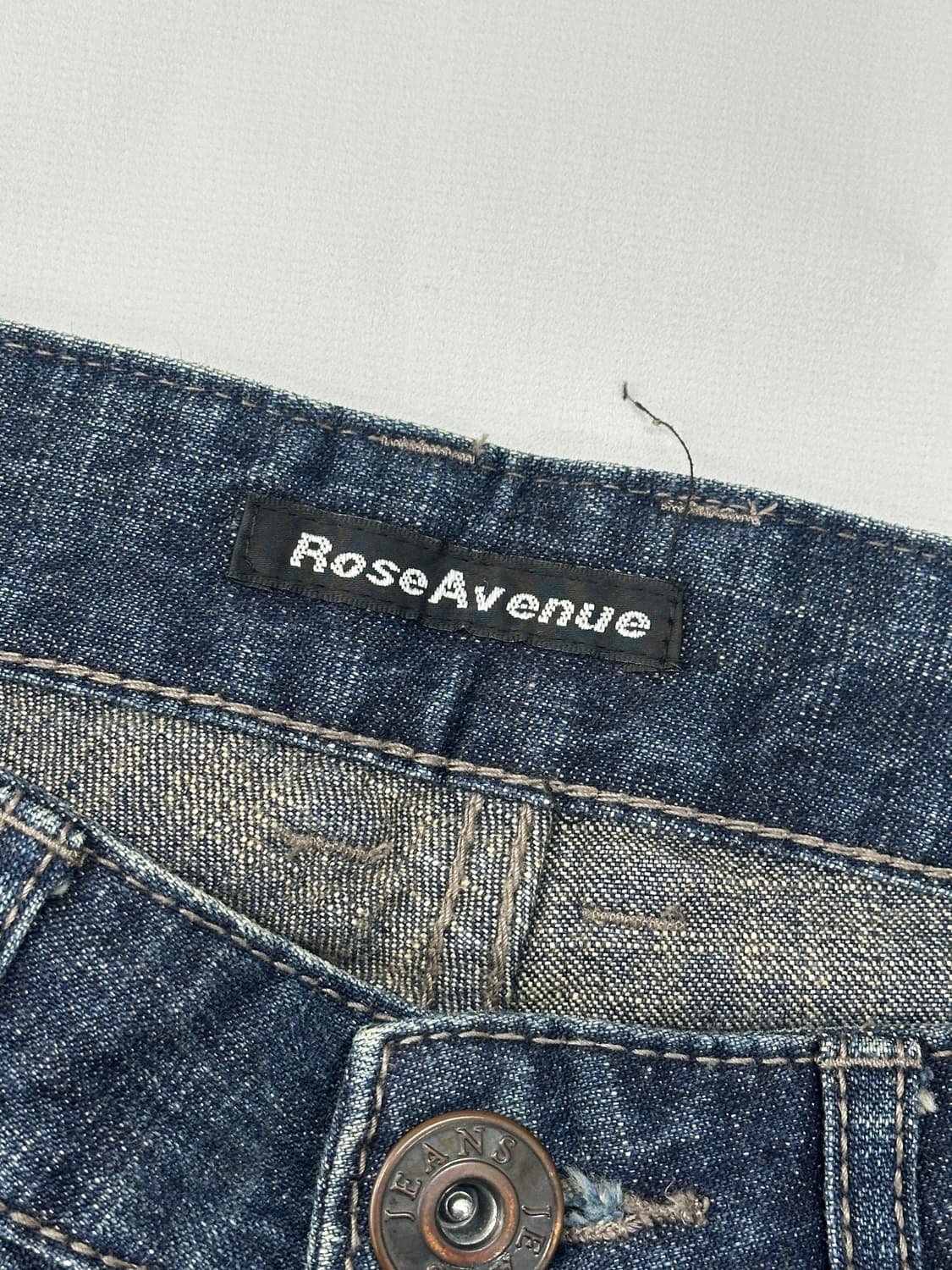 ⭐️로우라이즈 빈티지 워싱 데님 부츠컷 팬츠⭐️ 일본 빈티지 y2k 상품이미지7