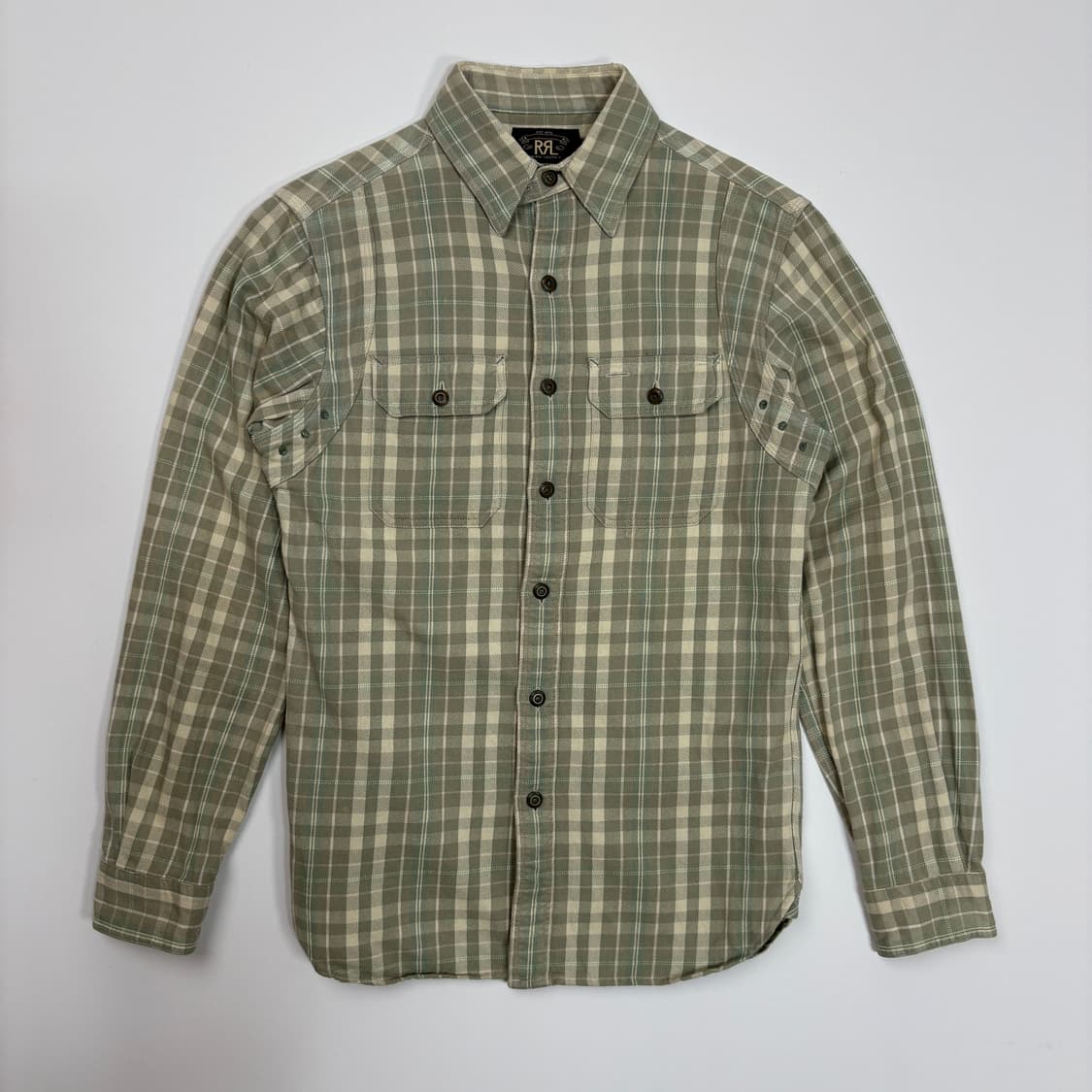 [S] 더블알엘 커브드 패턴 셔츠 상품이미지1