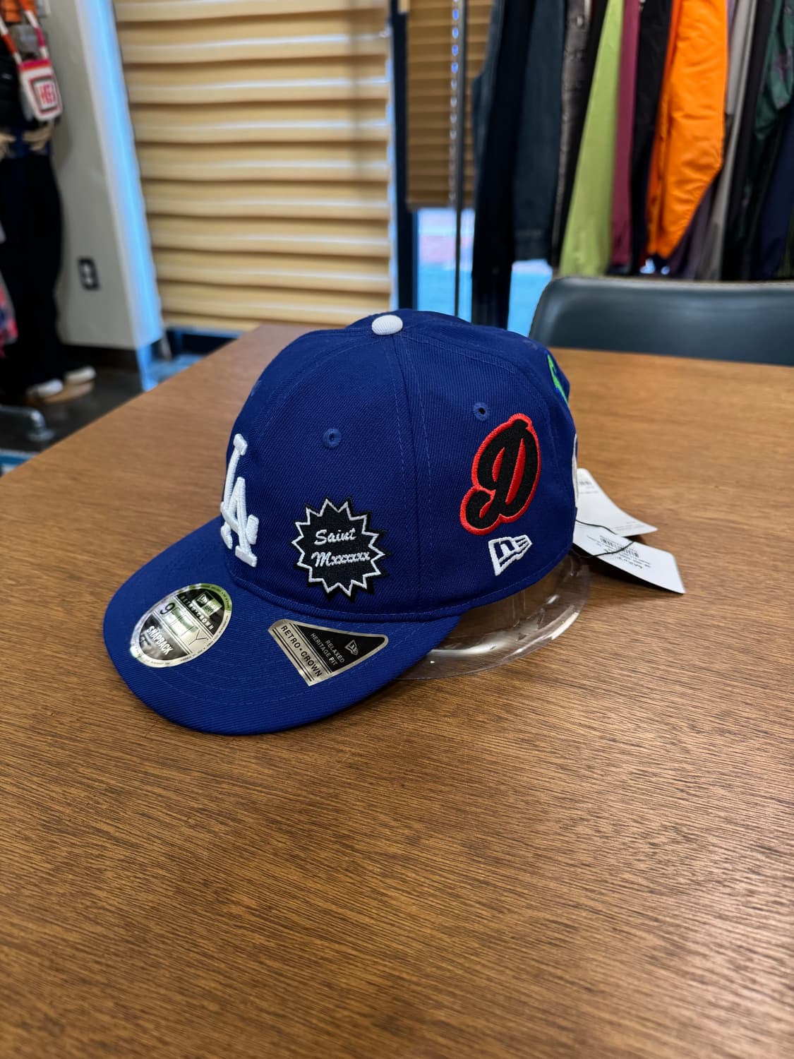 [OS] 뉴에라 MLB x 세인트 마이클 다저스 캡 블루 - 25SS 상품이미지2