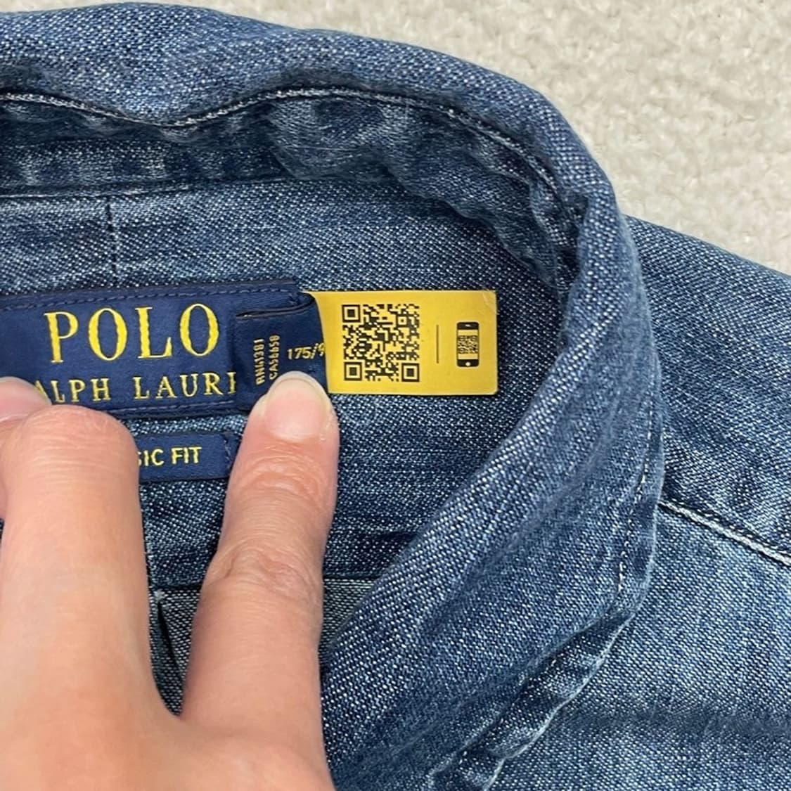 POLO RALPH LAUREN 데님셔츠 M 상품이미지5