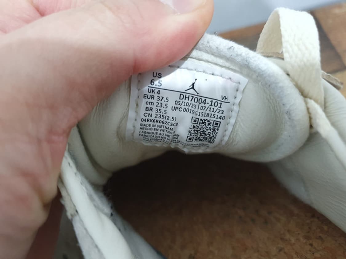 NIKE 나이키 에어조던 1 엘리베이트 코코넛밀크 (235MM) 상품이미지10