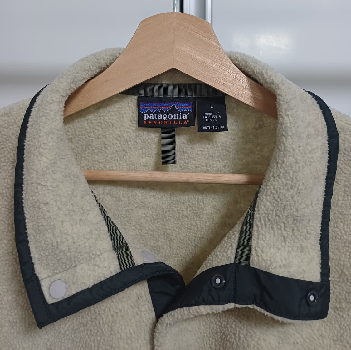 🇺🇸 파타고니아 신칠라 스냅티 - 오트밀 / 올리브 상품이미지3