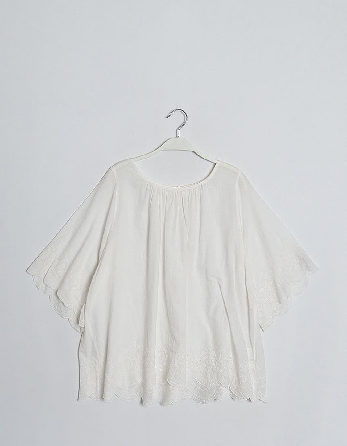 LEPSIM LOWRYS FARM Scallop Tunic Top 상품이미지1