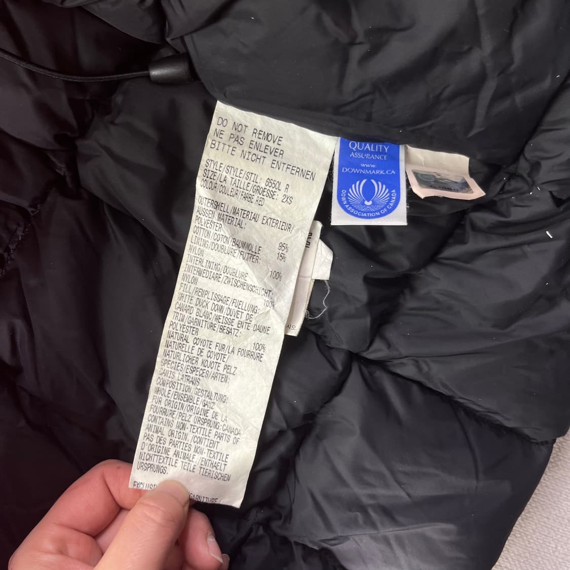 W 90 캐나다구스 트릴리움 구스다운 패딩 상품이미지7