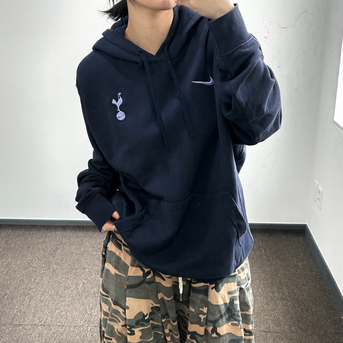 Nike 나이키 토트넘 네이비 후드티 상품이미지2