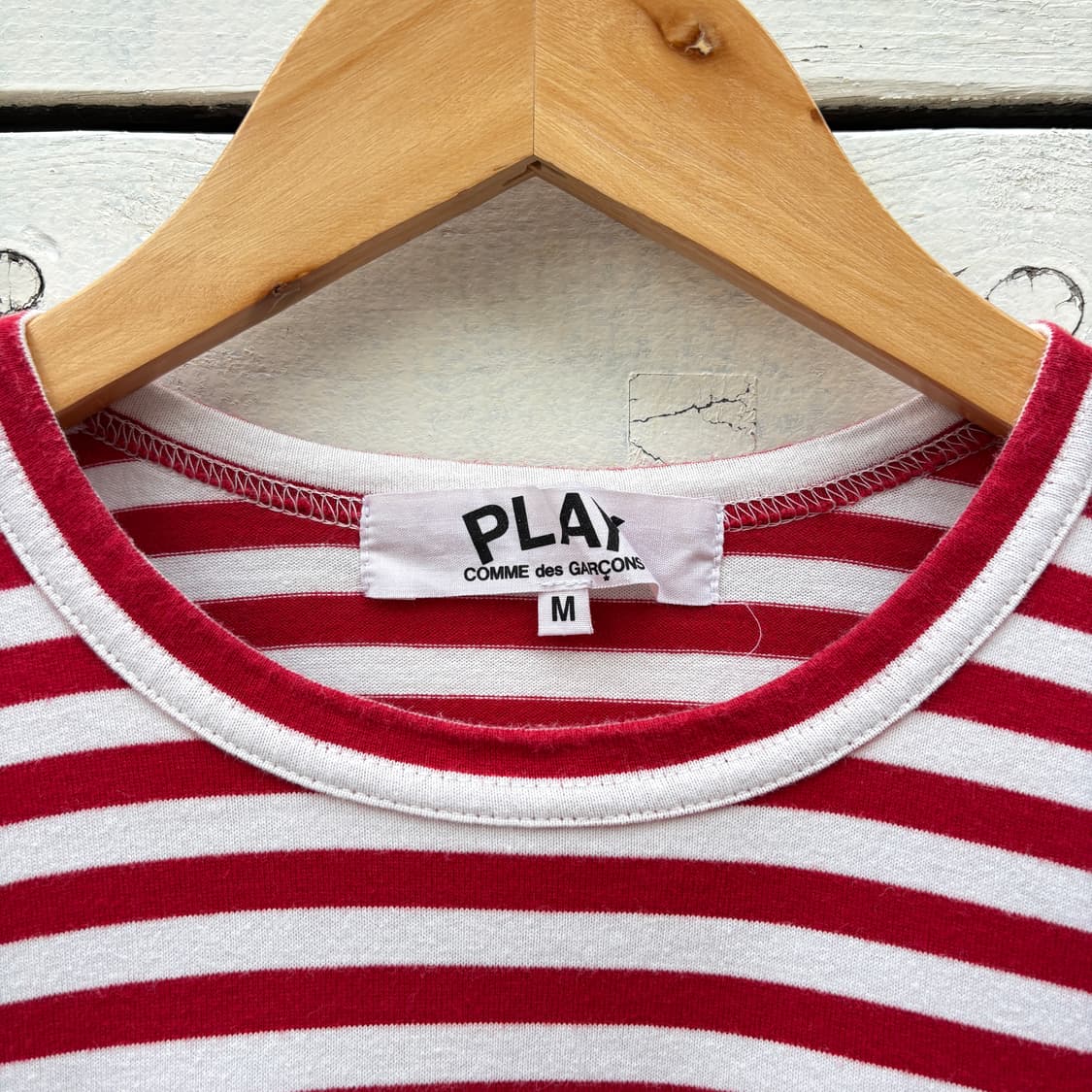 Comme des Garcons 꼼데가르송 스트라이프 롱슬리브 티셔츠 상품이미지3