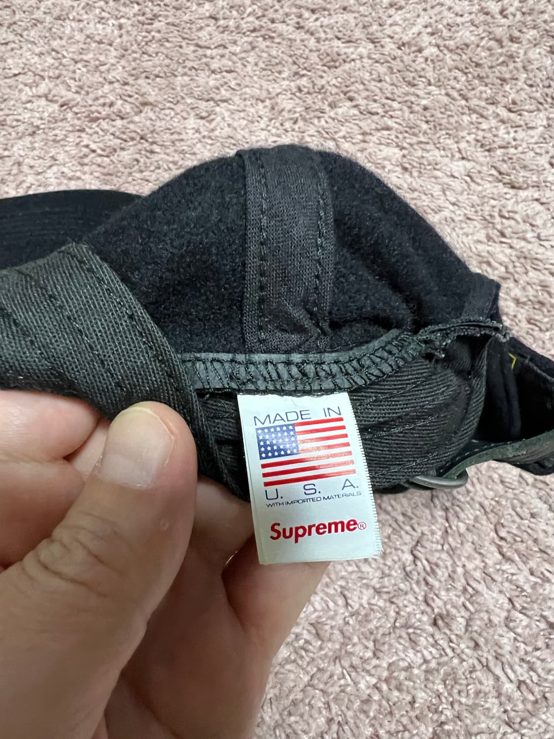 슈프림 S볼캡  로로피아나 usa 상품이미지5