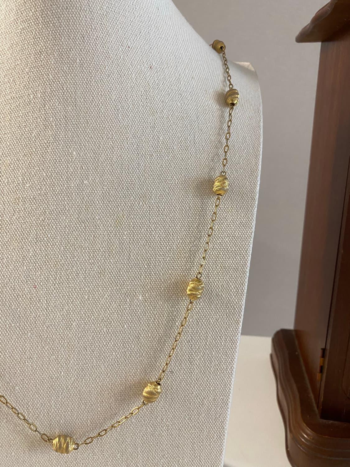 영국 빈티지 골드볼 becook london 목걸이 상품이미지3