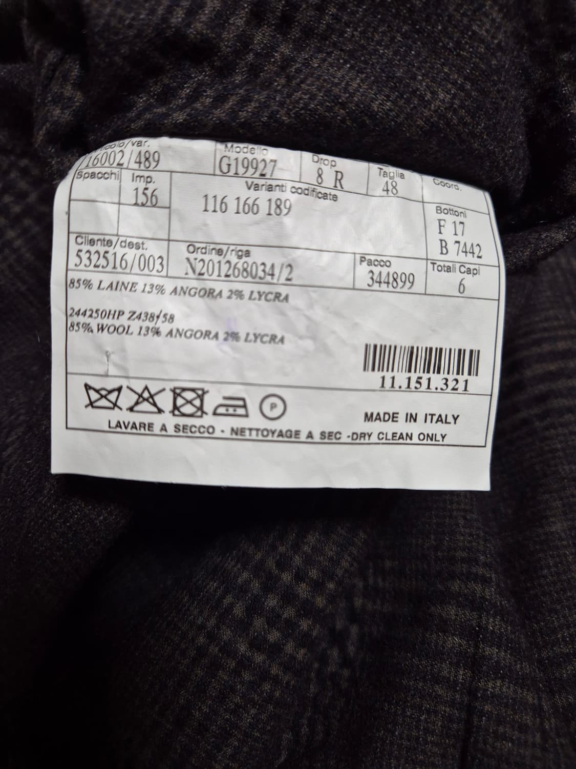 에르메스 더블 자켓/48 상품이미지9