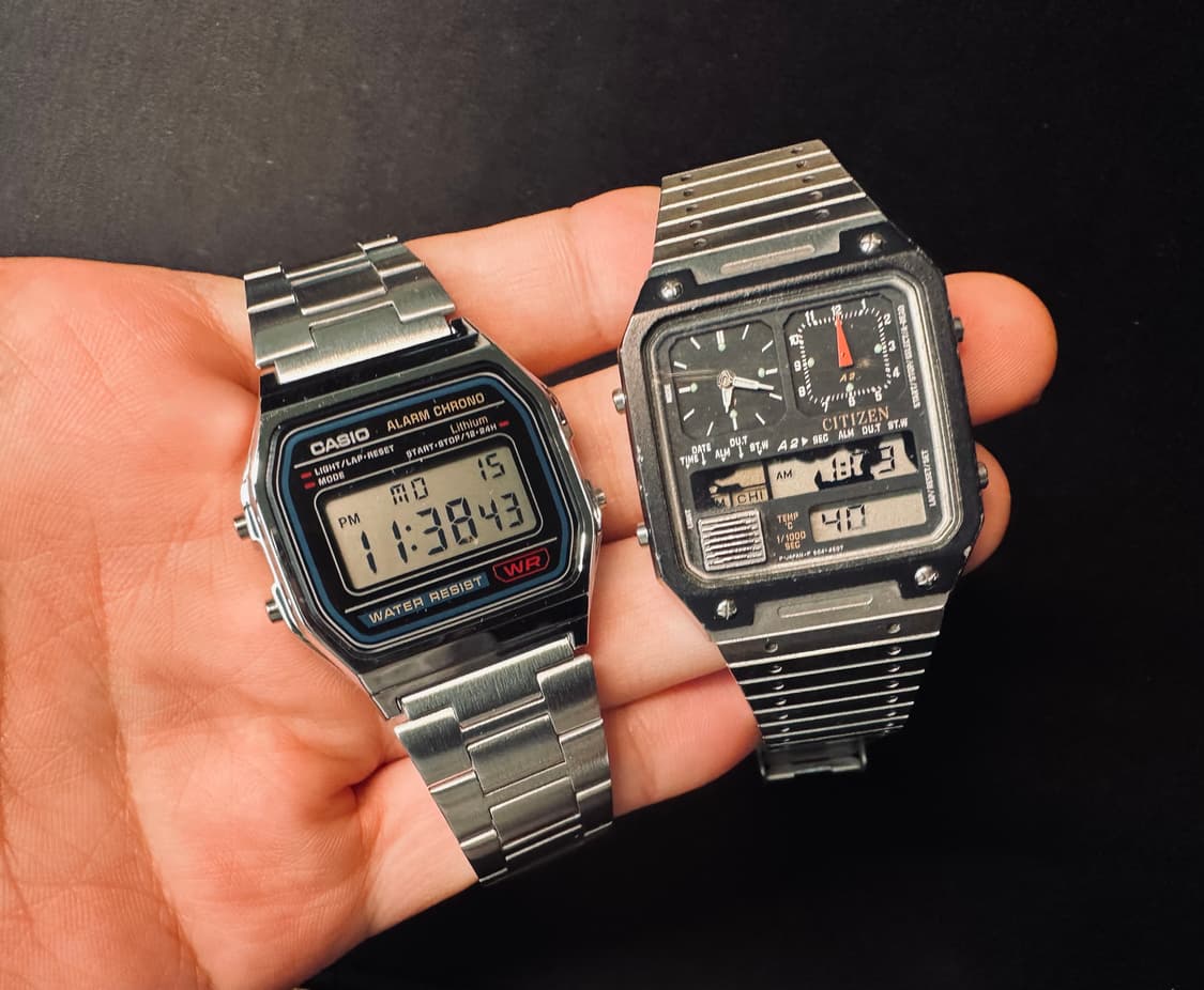 시티즌 아나디지템프 빈티지 쿼츠 시계 판매 상품이미지6