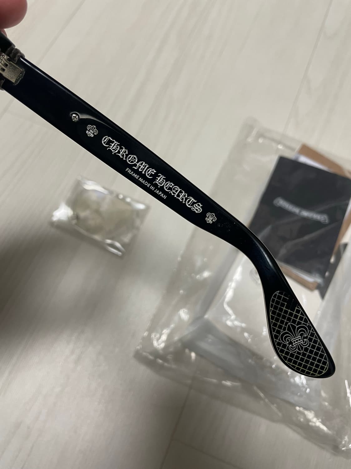 크롬하츠 컨볼루티드 블랙 실버 상품이미지5