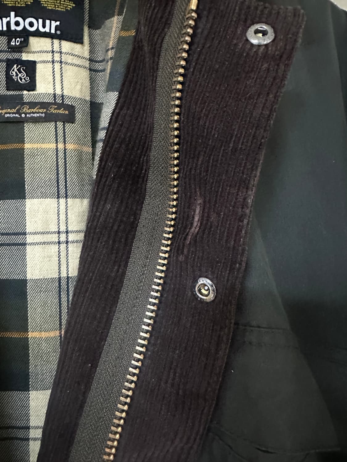 바버 캡틴선샤인 트레블러 19aw 40사이즈 상품이미지4