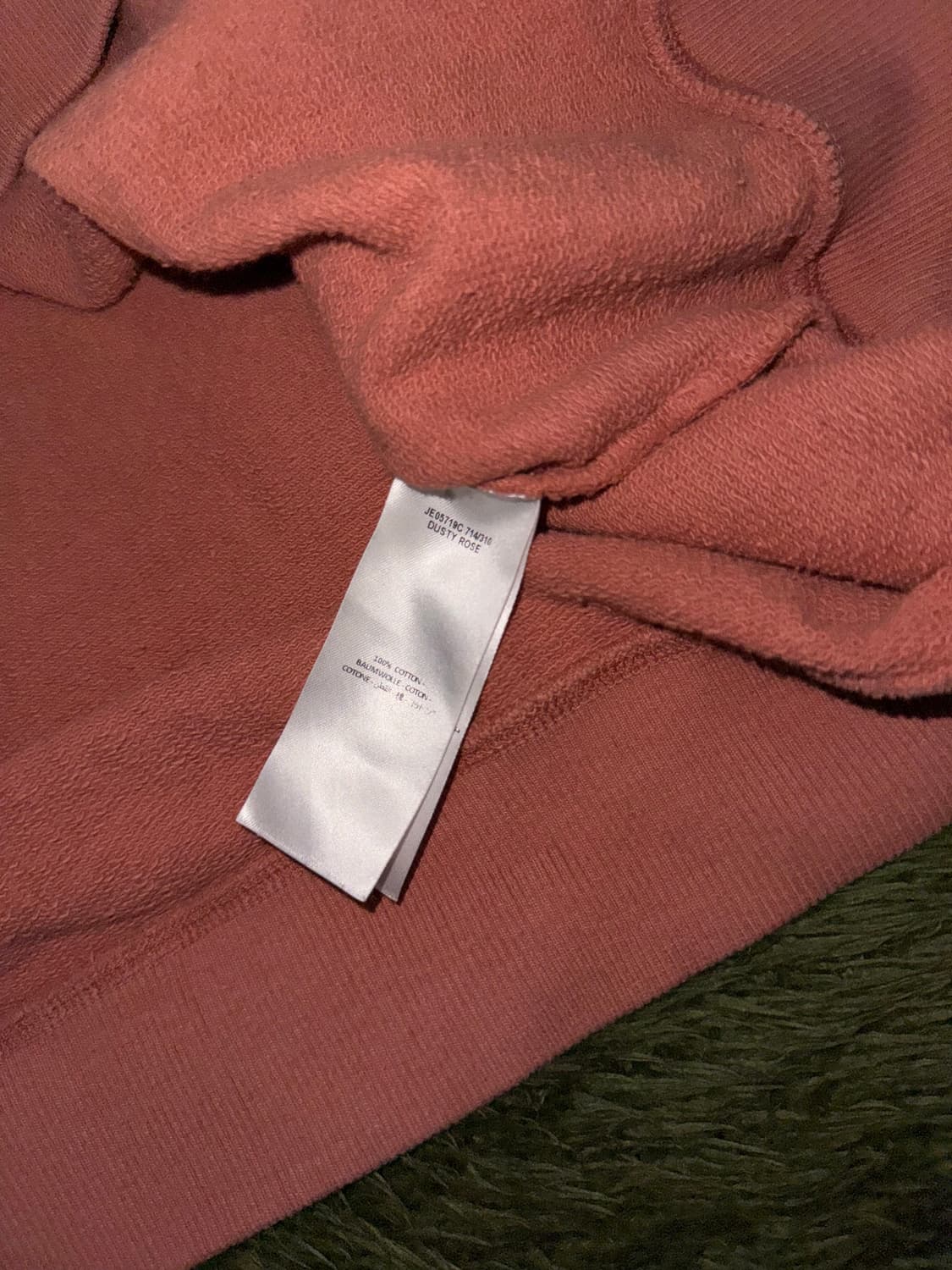 [XL] JW앤더슨 엠브로이더리 로고 루즈 핏 스웻셔츠 상품이미지6