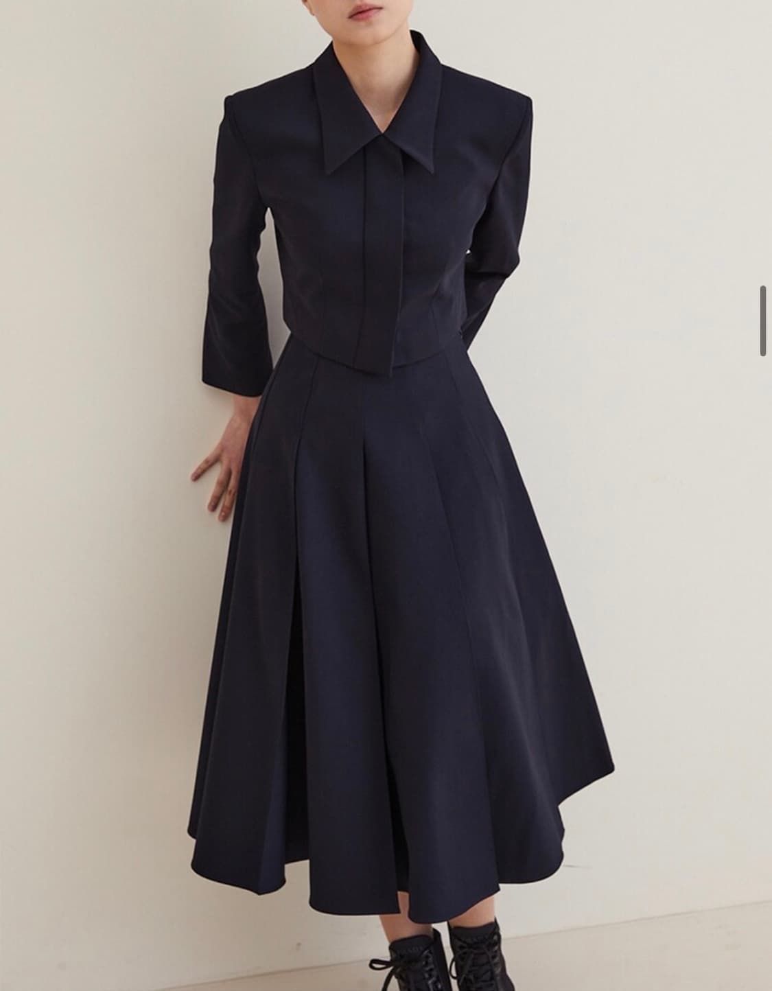 하가히 셋업(자켓+스커트) 세트 상품이미지1