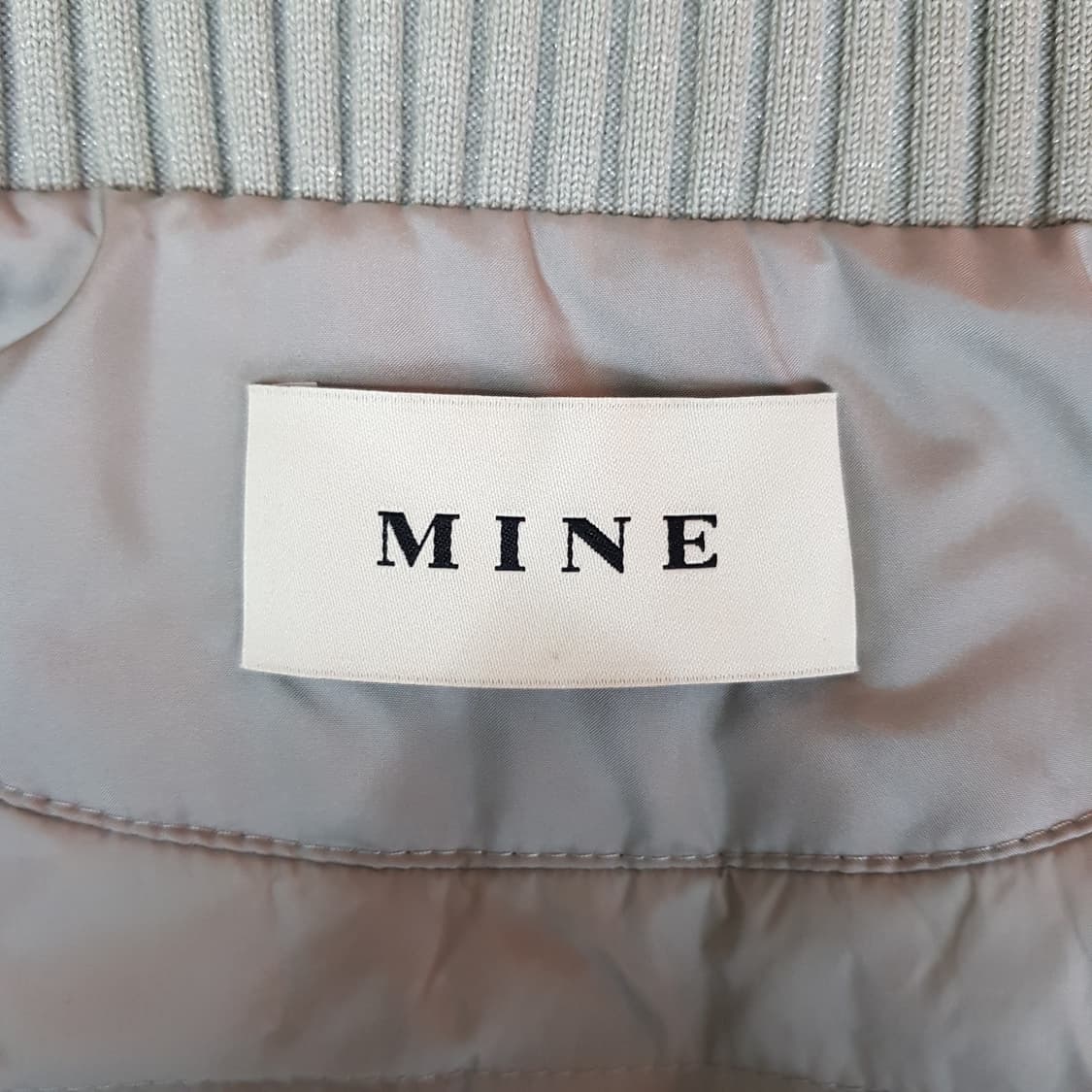 한섬 마인 2021 셔링 패딩 블루종 자켓 76-90-155사이즈 상품이미지6