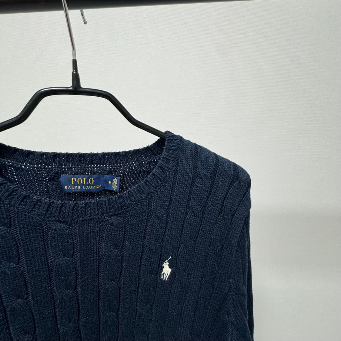 [M] 폴로 랄프로렌 꽈배기 니트 상품이미지3