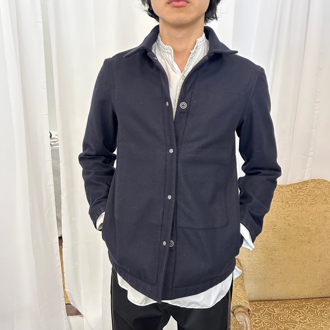 AW01 마틴 마르지엘라 NO.6 리버시블 울 자켓 상품이미지2