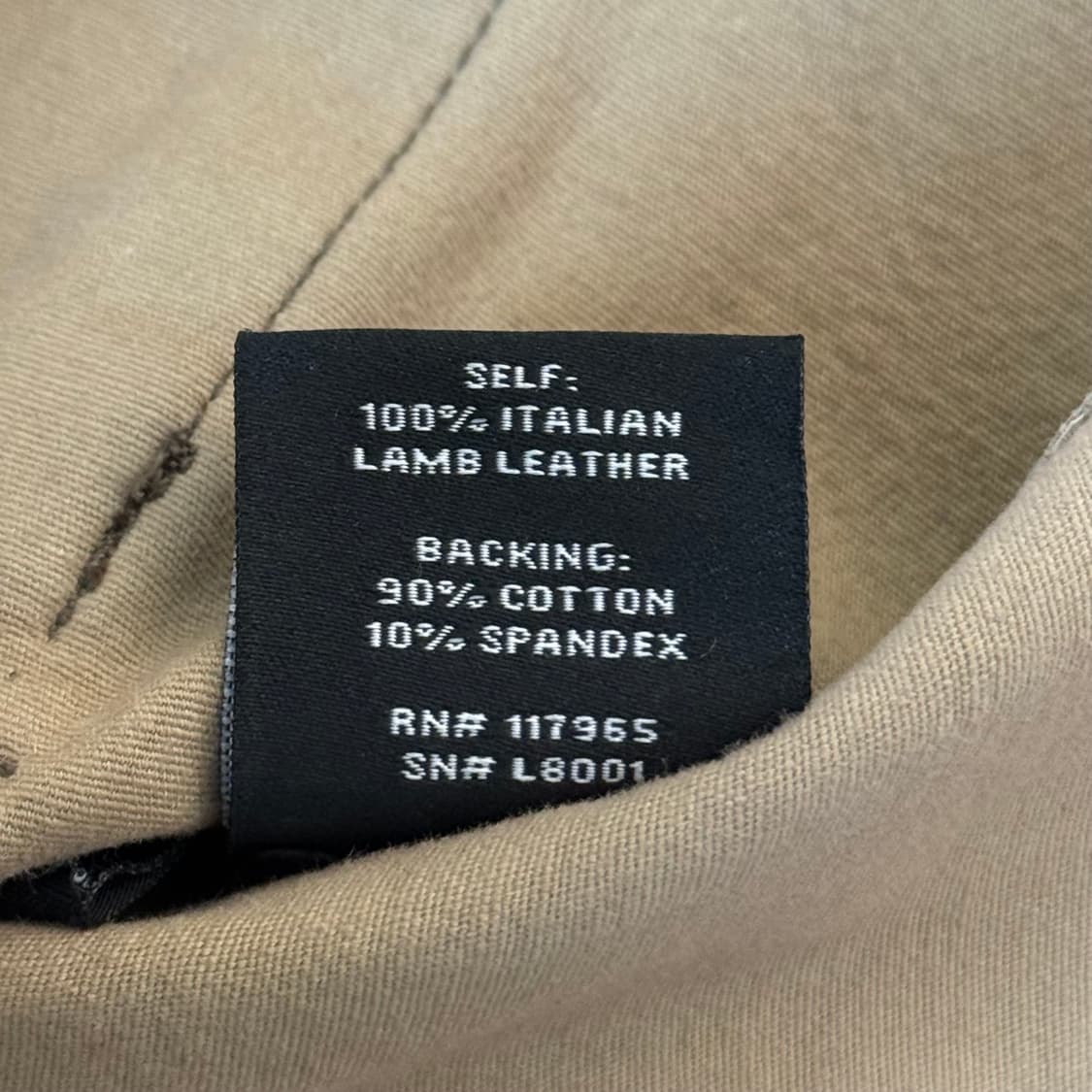 Rag and bone 랙앤본 램스킨 레더 자켓 상품이미지7