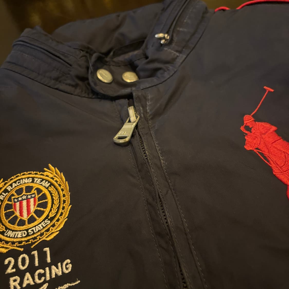 폴로 정품 네이비 US 레이싱 자켓 상품이미지9