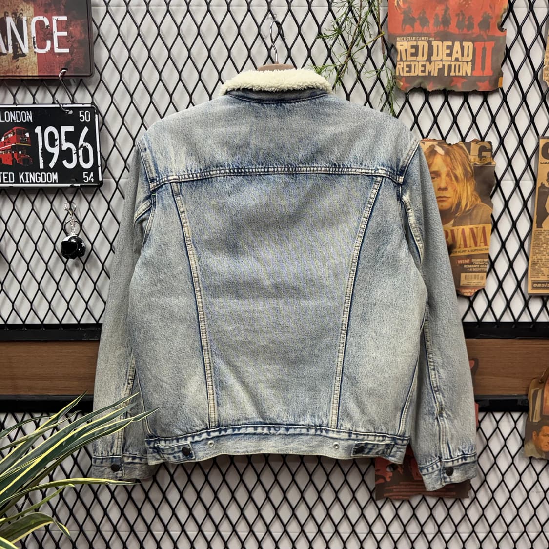 리바이스 타입 3 쉐르파 연청 데님 트러커 자켓 상품이미지2