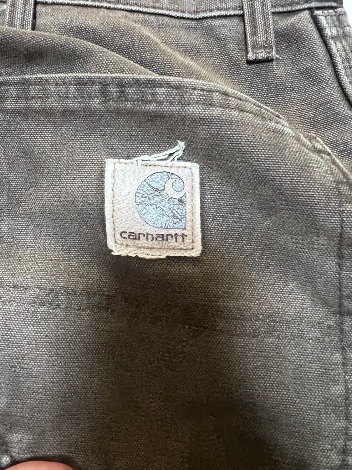 (36) 칼하트 b12 싱글니 다크 브라운 상품이미지4