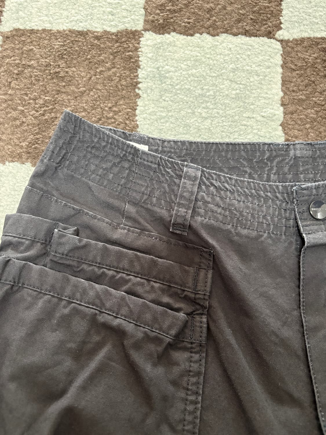 sassafras overgrown hiker pants navy S 상품이미지3