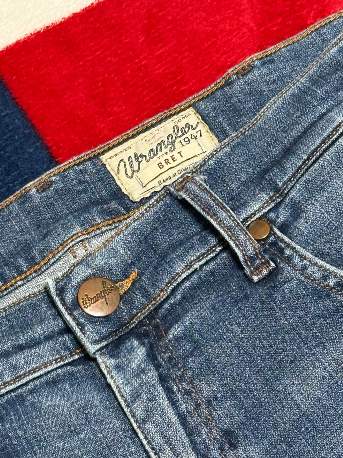랭글러 부츠컷 Wrangler Western boot cut [34] 상품이미지8