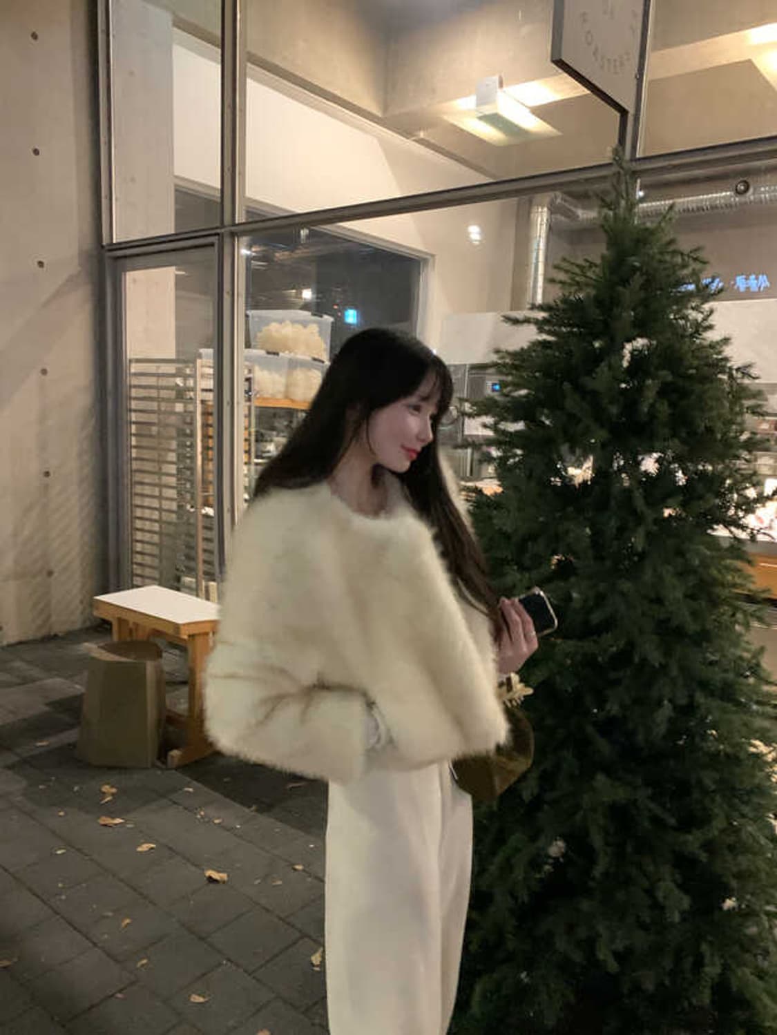 샵레예 블랑 퍼자켓 상품이미지7