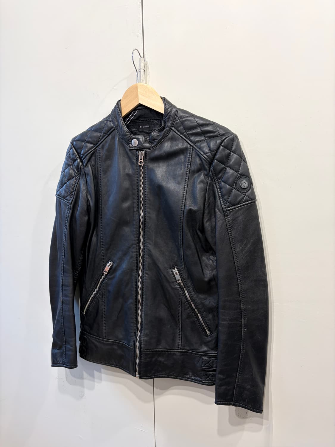 DIESEL 디젤 램스킨 레더 자켓 상품이미지2