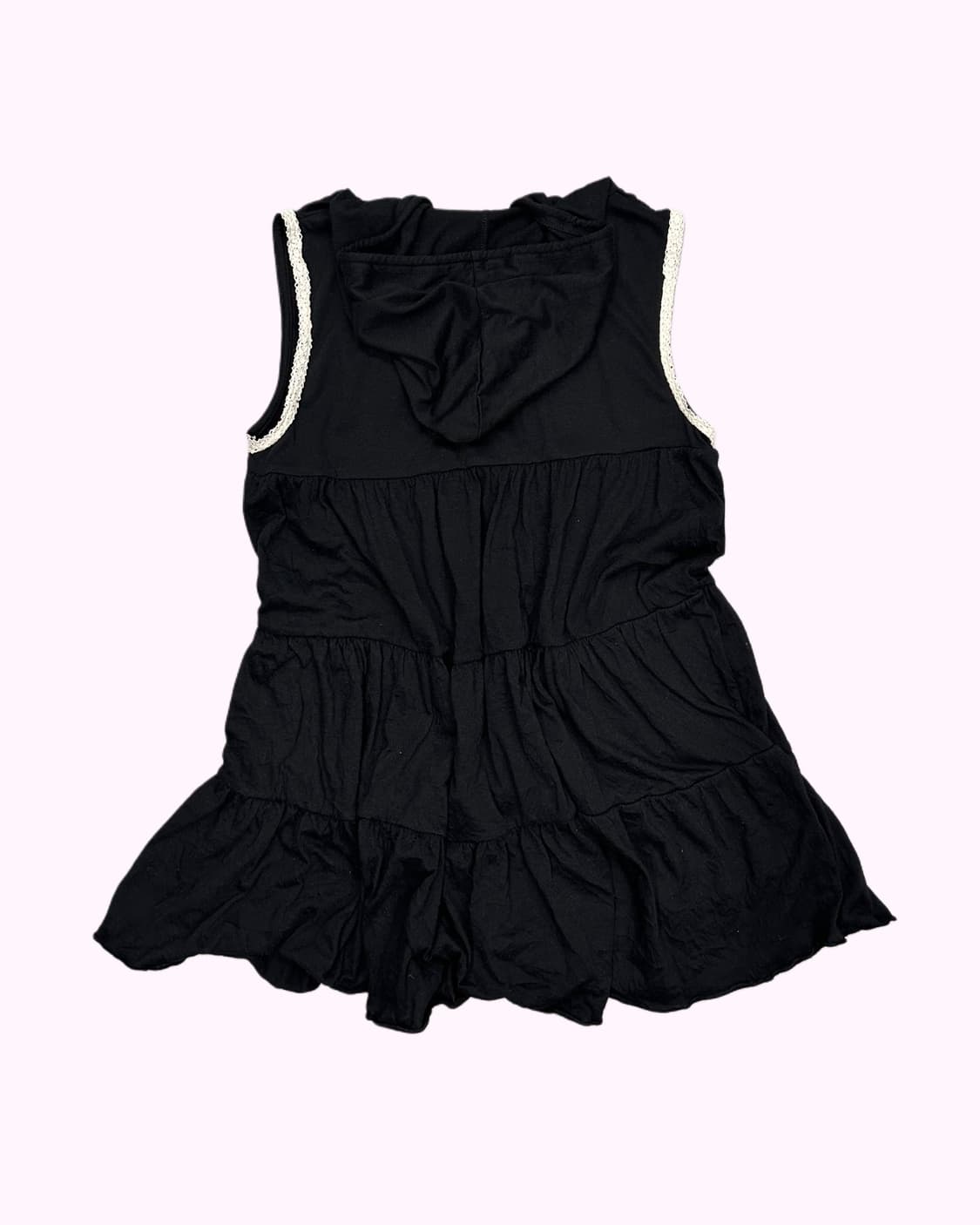 bids string hood sleeveless 상품이미지4