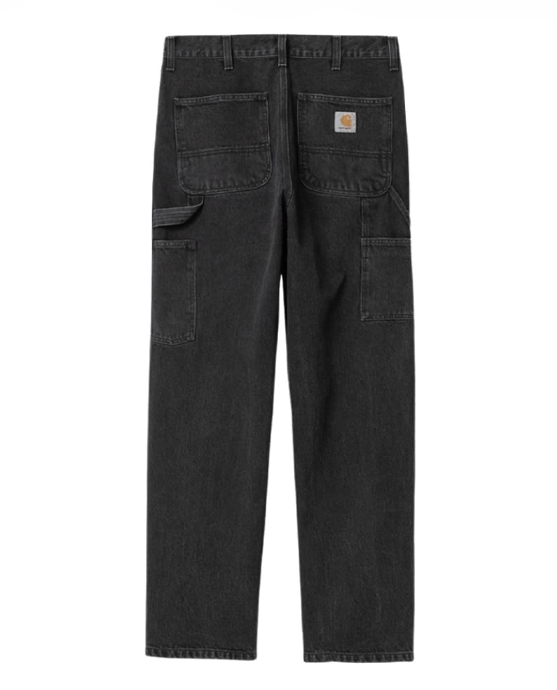 [30] 칼하트wip 스미스 데님 더블니 팬츠 블랙 스톤 워시드 새상품 상품이미지1