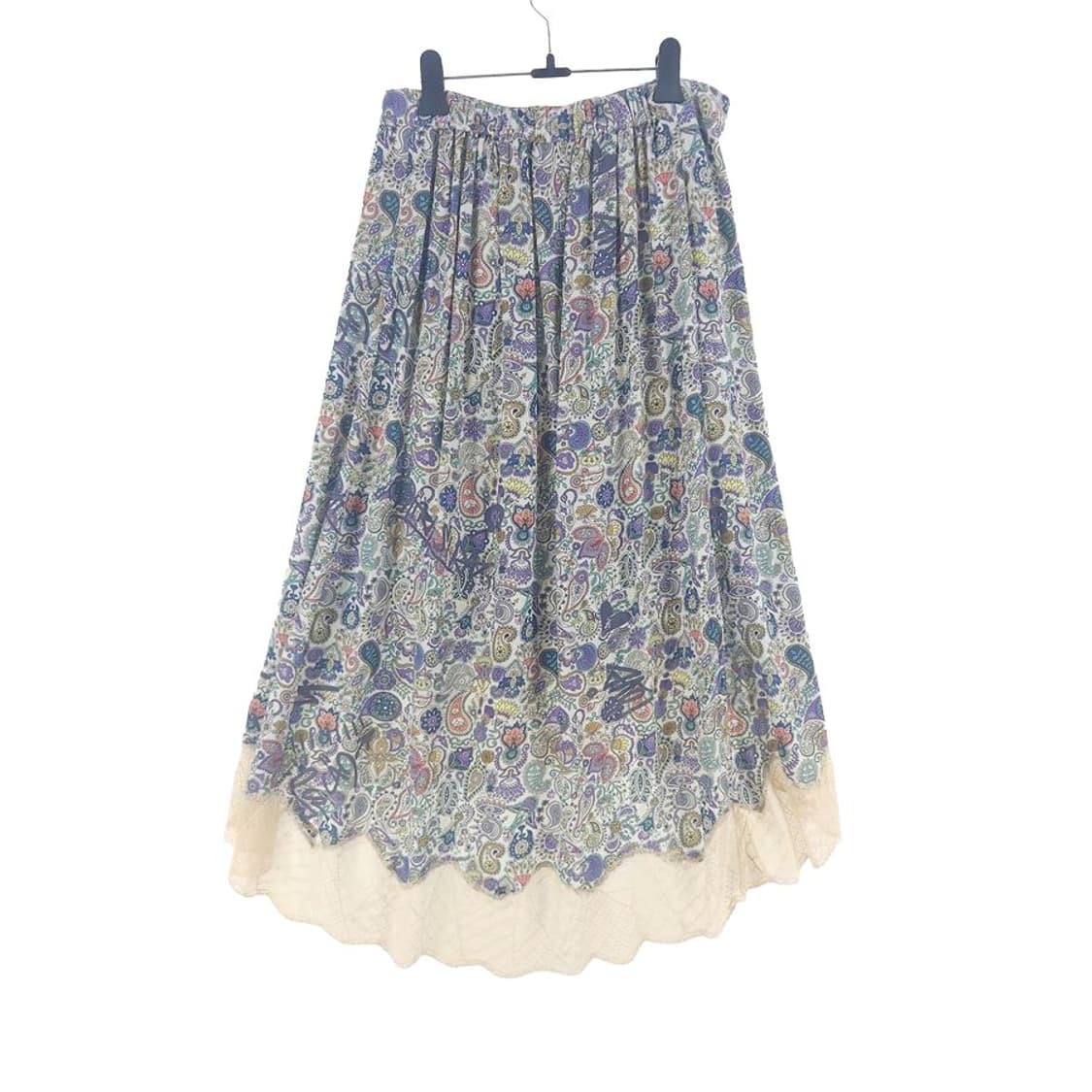 [여38]쟈딕앤볼테르 페이즐리 밴딩 스커트[Y63-245] 상품이미지5