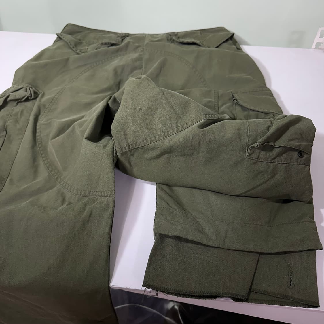 L US ARMY 카키 레귤러핏 코튼 유틸리티 밀리터리 카고팬츠 상품이미지8