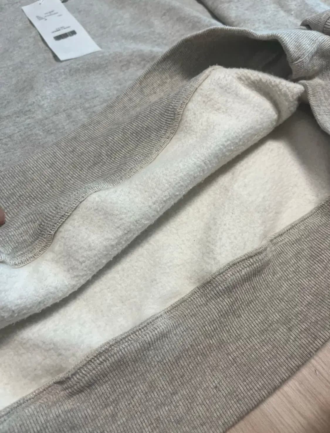 [3] 코모리 헤더그레이 후드 파카 3  상품이미지3