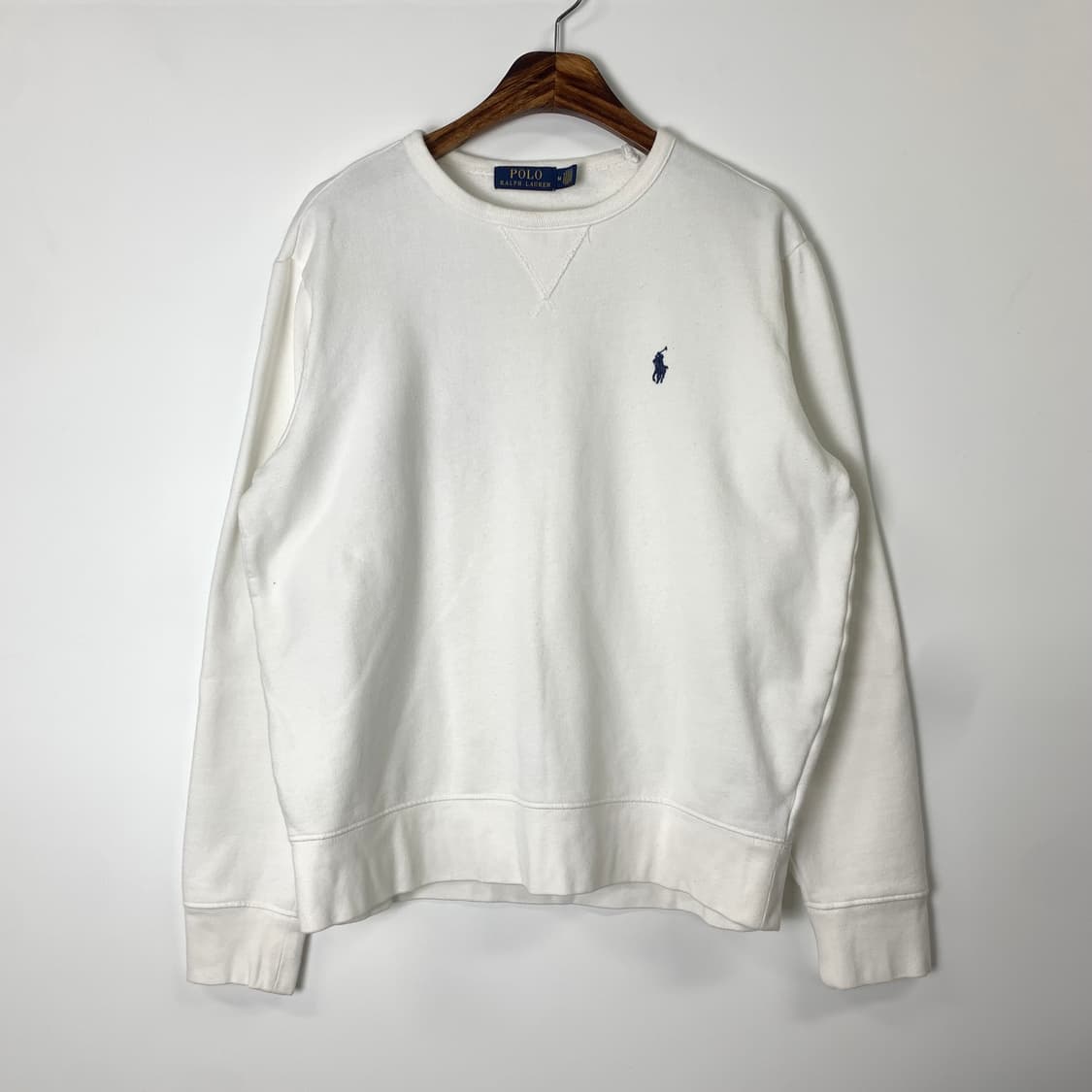 폴로 랄프로렌 신형 화이트 맨투맨 상품이미지2