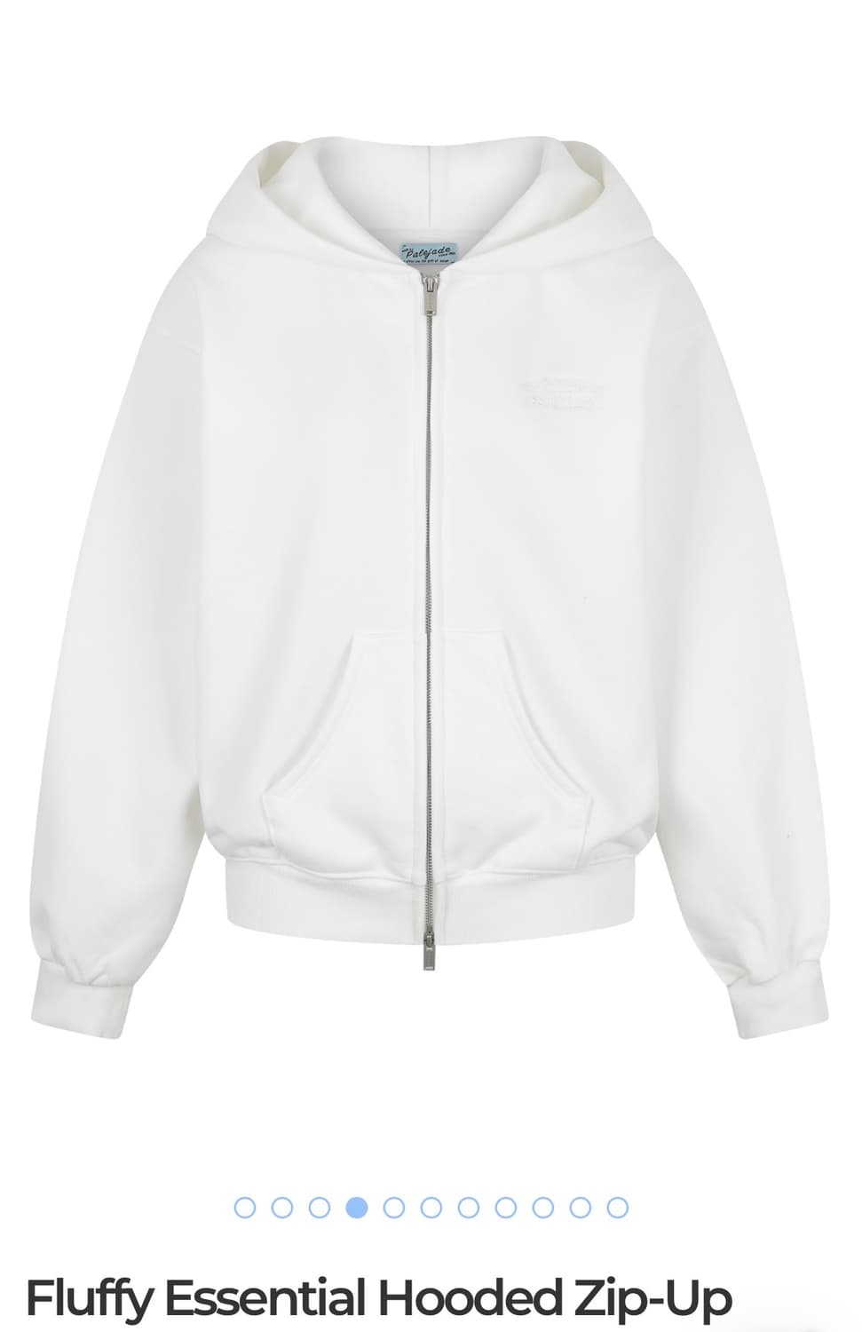 페일제이드 Fluffy Essential Hooded Zip-Up 상품이미지1